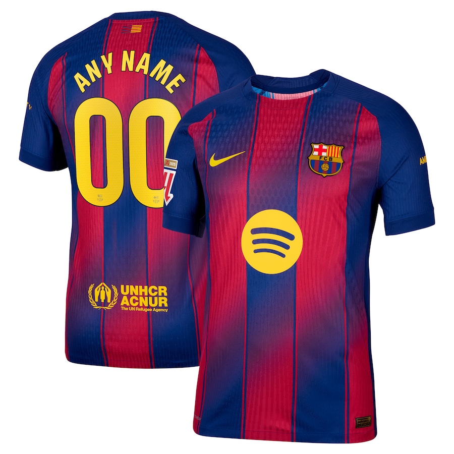 Youth Barcelona 2025/26 Home Jersey - Blue