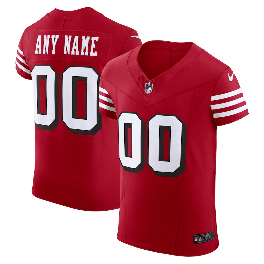 San Francisco 49ers  Alternate Vapor F.U.S.E. Elite Custom Jersey Red