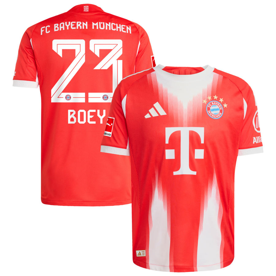 Men Bayern Munich 2025/26 Home Jersey - Red