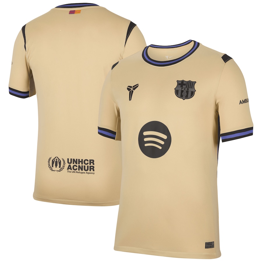 Men Barcelona 2025/26 Jersey - Gold