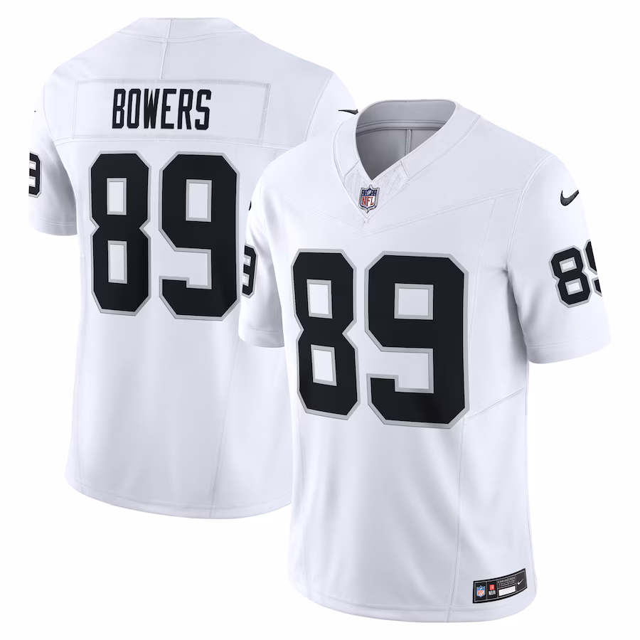 Brock Bowers #89 Las Vegas Raiders Team Vapor F.U.S.E. Limited Jersey