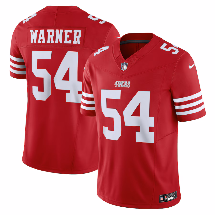 Fred Warner #54 San Francisco 49ers Vapor F.U.S.E. Limited Jersey