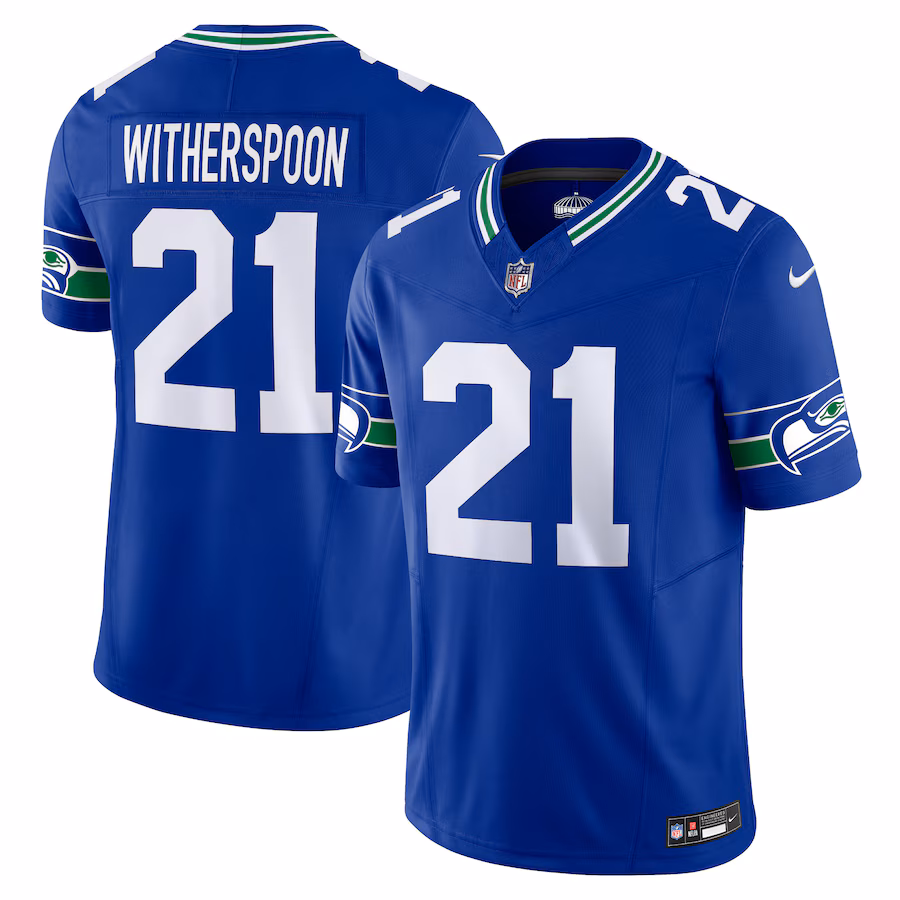 Devon Witherspoon #21 Seattle Seahawks Alternate Vapor F.U.S.E. Limited Jersey - Royal