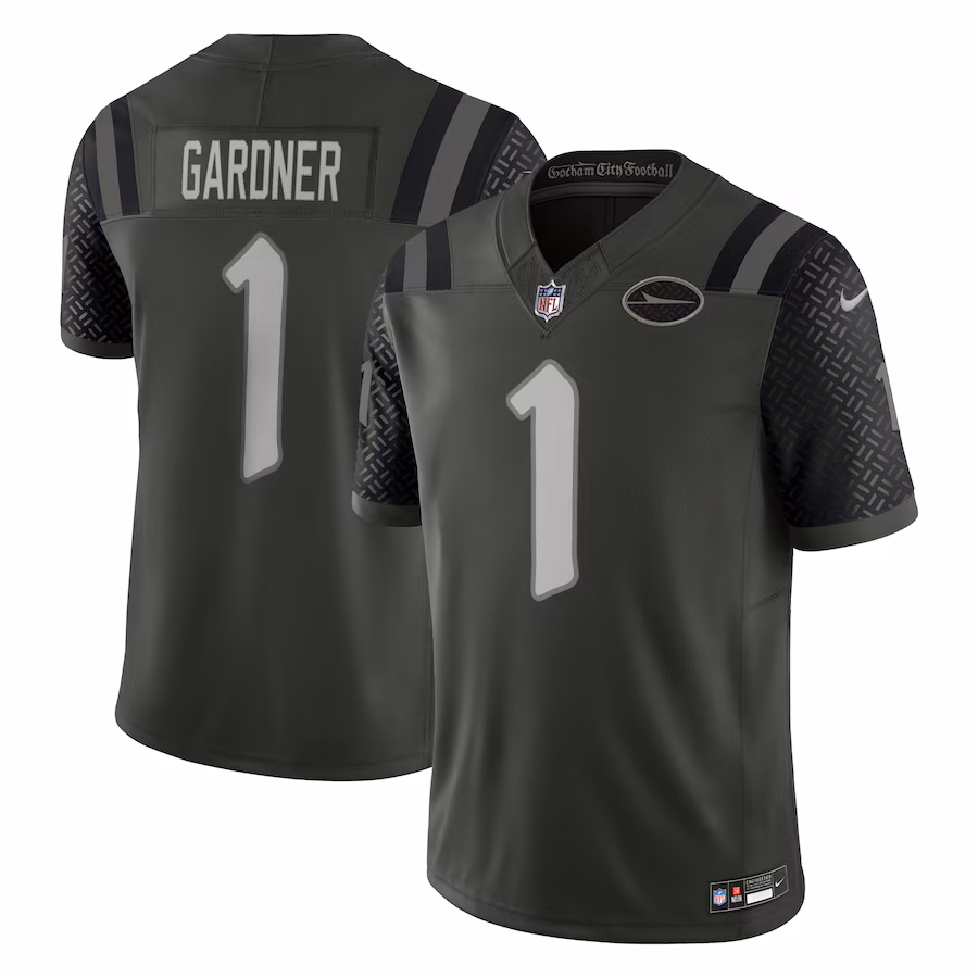 Ahmad Sauce #1 Gardner New York Jets 2025 Rivalries Collection Limited Jersey - Gotham Green
