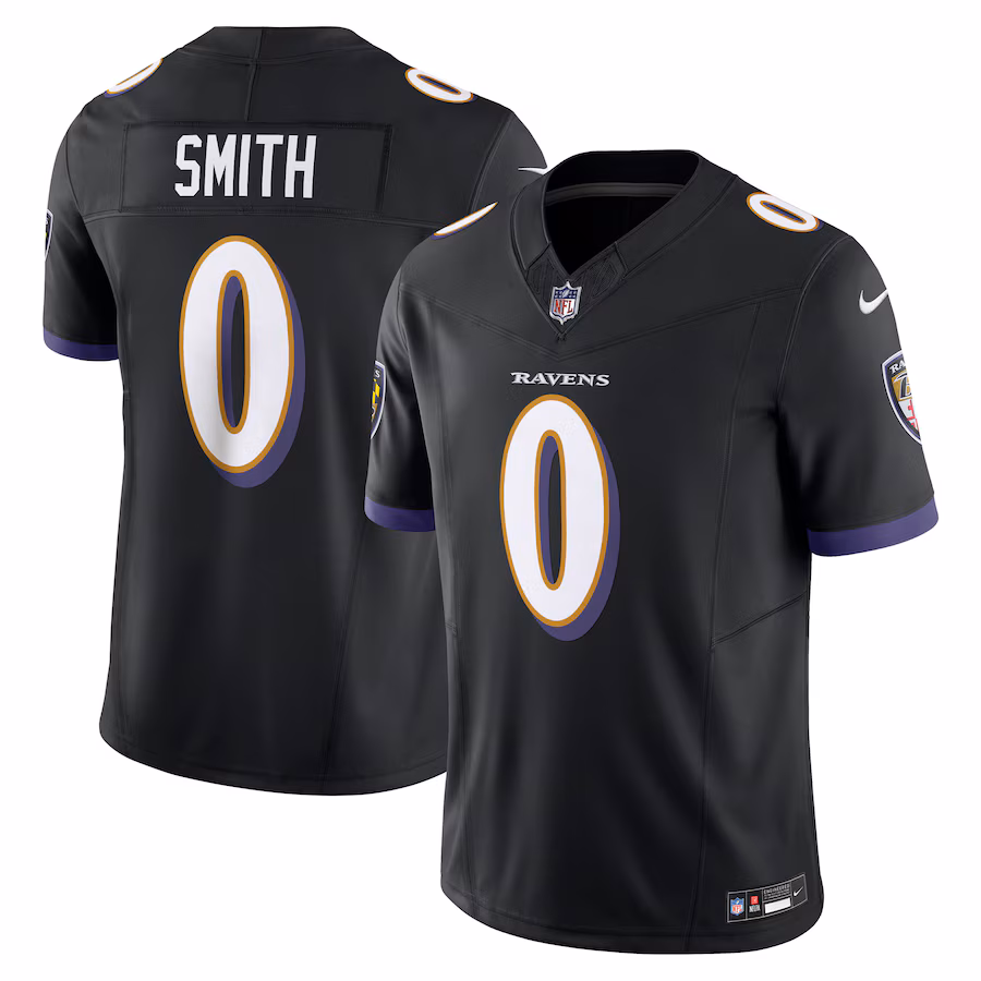 Roquan Smith #0 Baltimore Ravens Vapor F.U.S.E. Limited Jersey