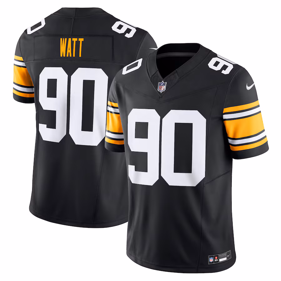 T.J. Watt #90 Pittsburgh Steelers Vapor F.U.S.E. Limited Jersey - Black