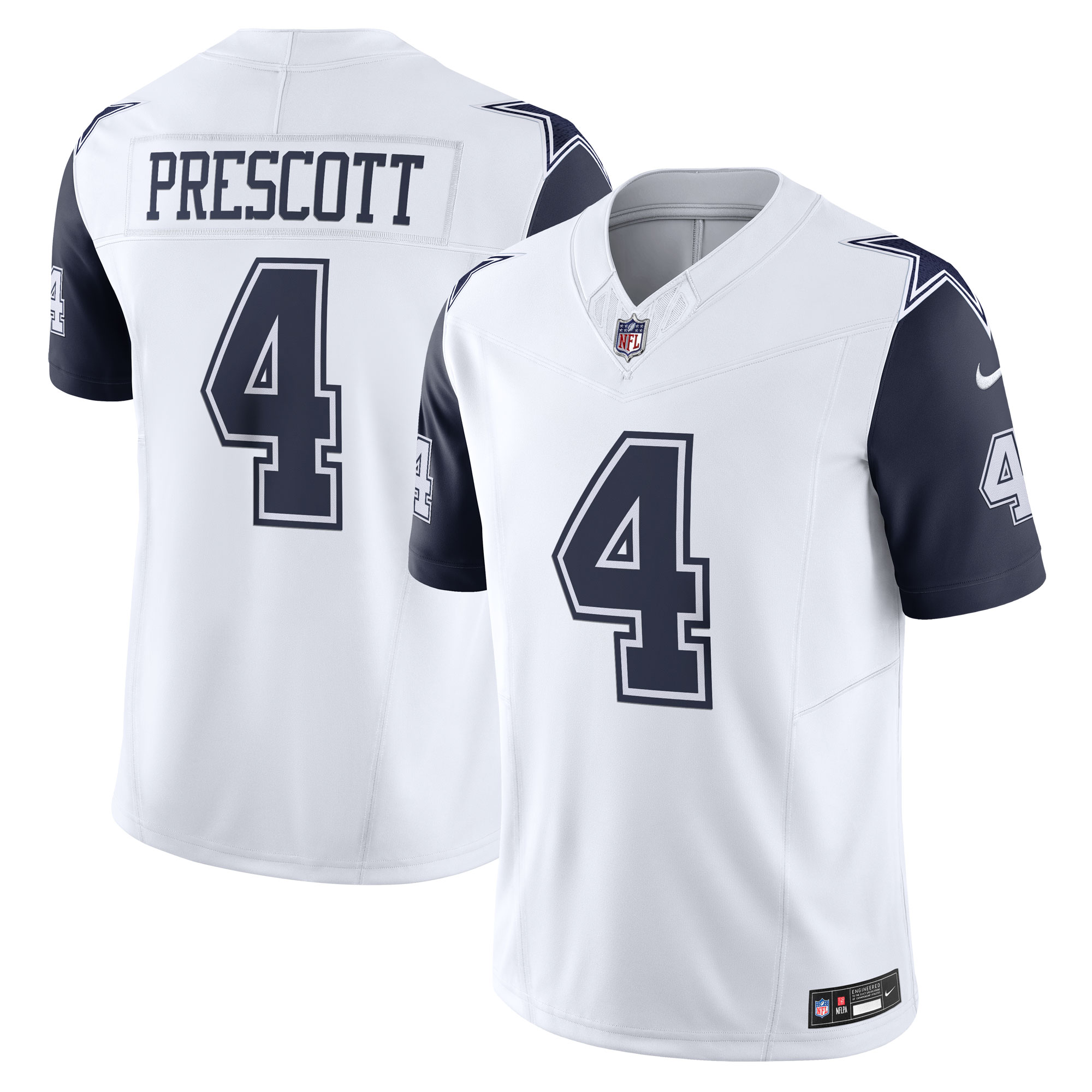 Dak Prescott #4 Dallas Cowboys Vapor F.U.S.E. Limited Jersey