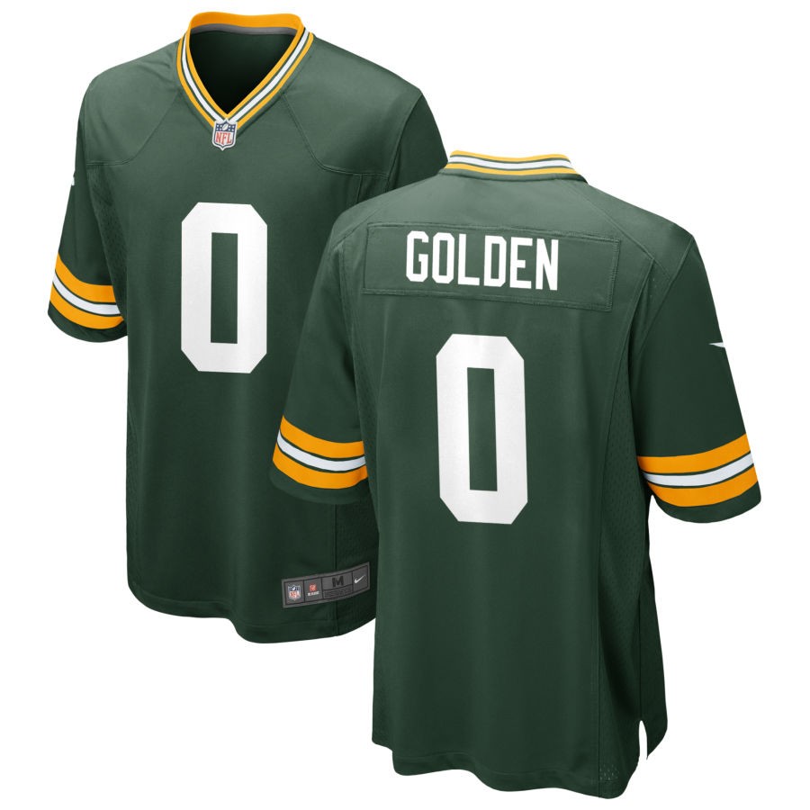 Green Bay Packers #0 Matthew Golden Game Jersey