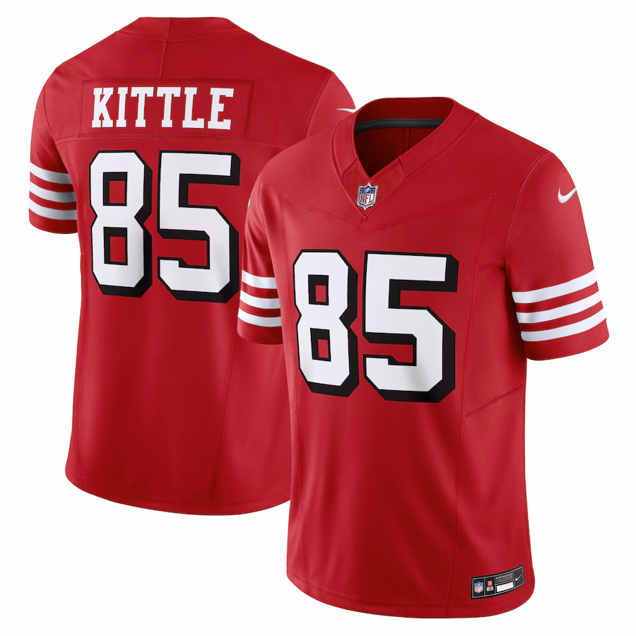 George Kittle #85 San Francisco 49ers Vapor F.U.S.E. Limited Jersey - Red