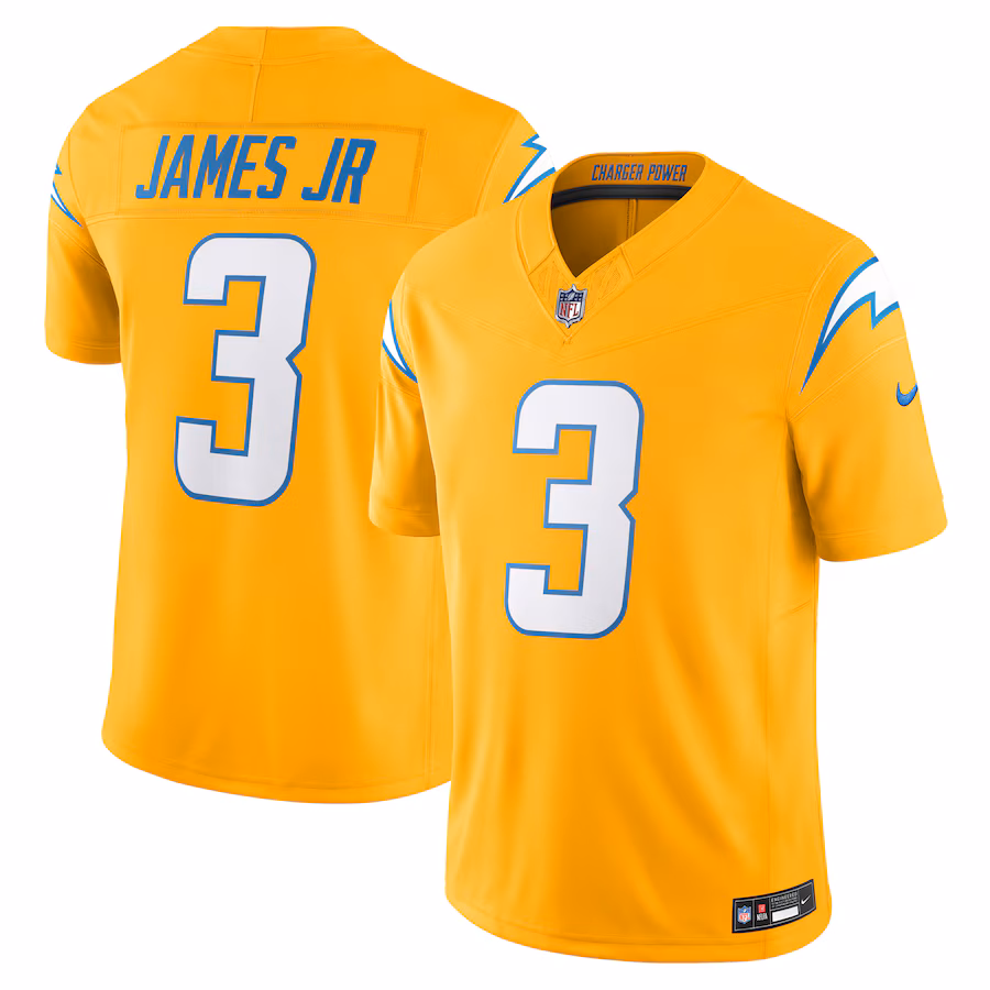Derwin James Jr. #3 Los Angeles Chargers  Alternate Super Chargers Vapor F.U.S.E. Limited Jersey