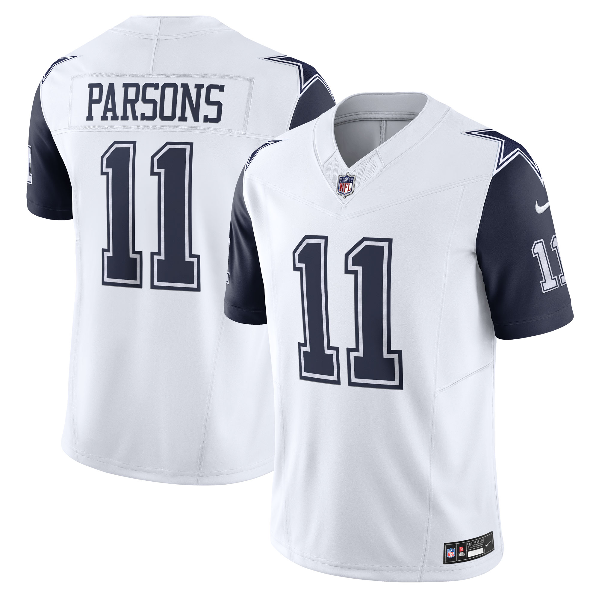 Micah Parsons #11 Dallas Cowboys Vapor F.U.S.E. Limited Jersey