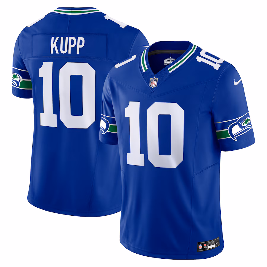 Cooper Kupp #10 Seattle Seahawks Alternate Vapor F.U.S.E. Limited Jersey - Royal