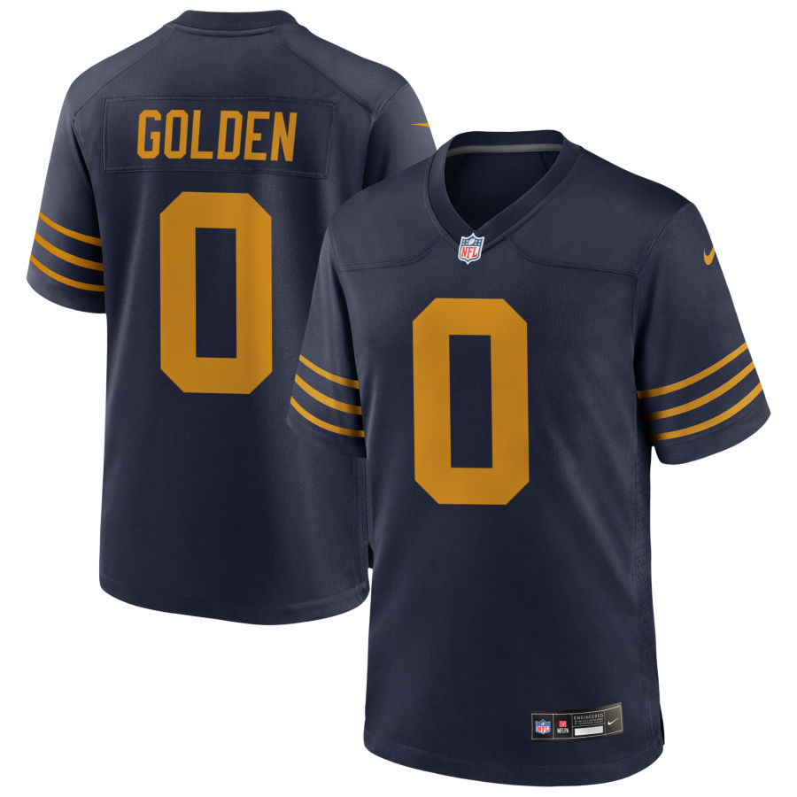 Green Bay Packers #0 Matthew Golden Game Jersey