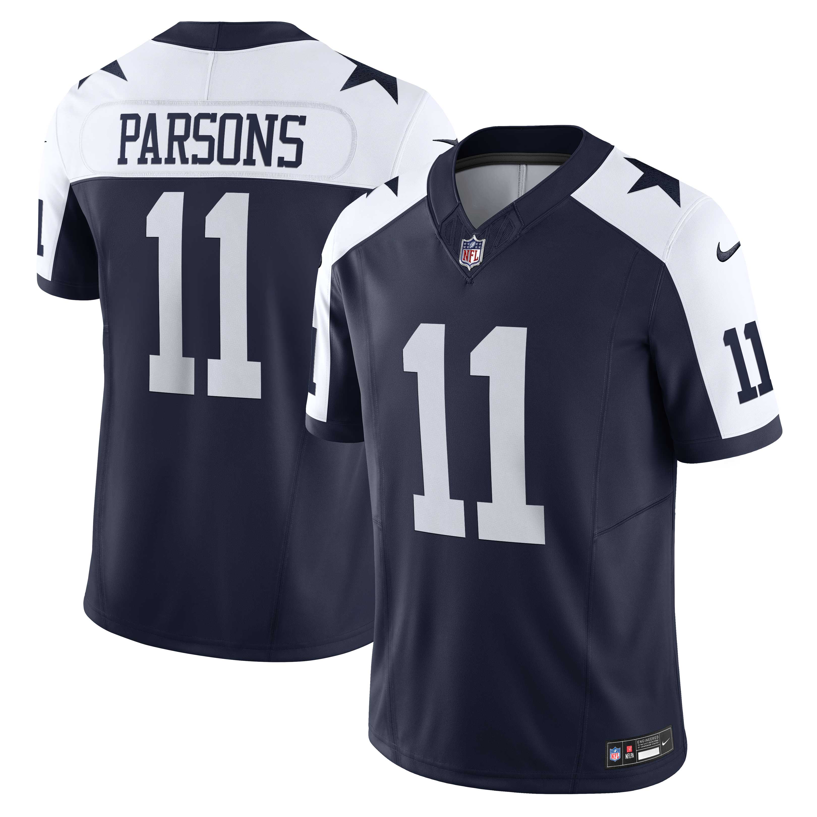 Micah Parsons #11 Dallas Cowboys Vapor F.U.S.E. Limited Jersey