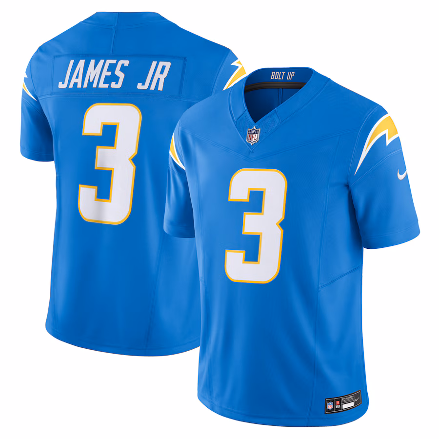 Derwin James Jr. #3 Los Angeles Chargers  Alternate Super Chargers Vapor F.U.S.E. Limited Jersey