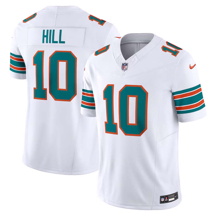 Tyreek Hill #10 Miami Dolphins  Vapor F.U.S.E. Limited Jersey - White