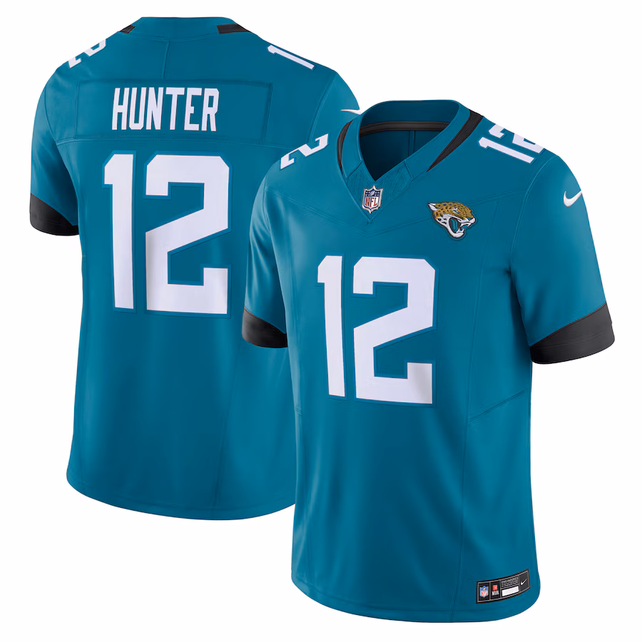 Travis Hunter #12 Jacksonville Jaguars Team Limited Jersey - Teal