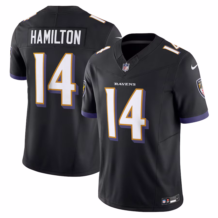 Kyle Hamilton #14 Baltimore Ravens Vapor F.U.S.E. Limited Jersey