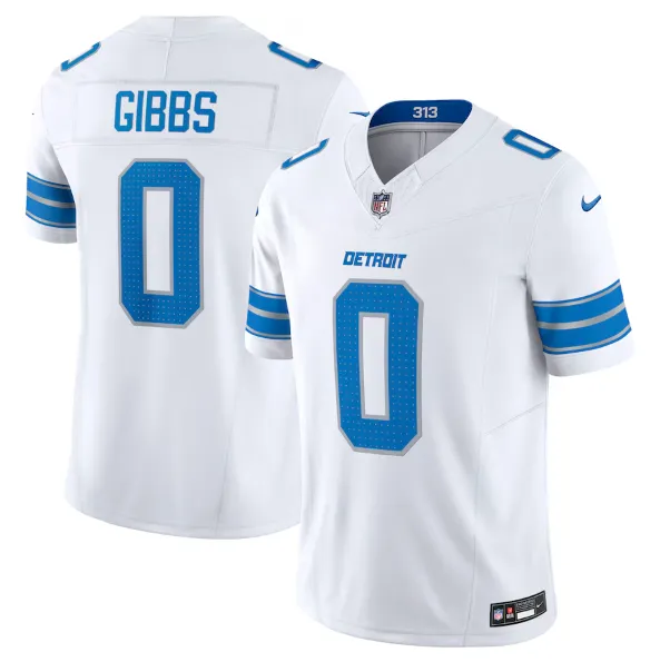 Detroit Lions #0 Jahmyr Gibbs Vapor F.U.S.E. Limited Jersey