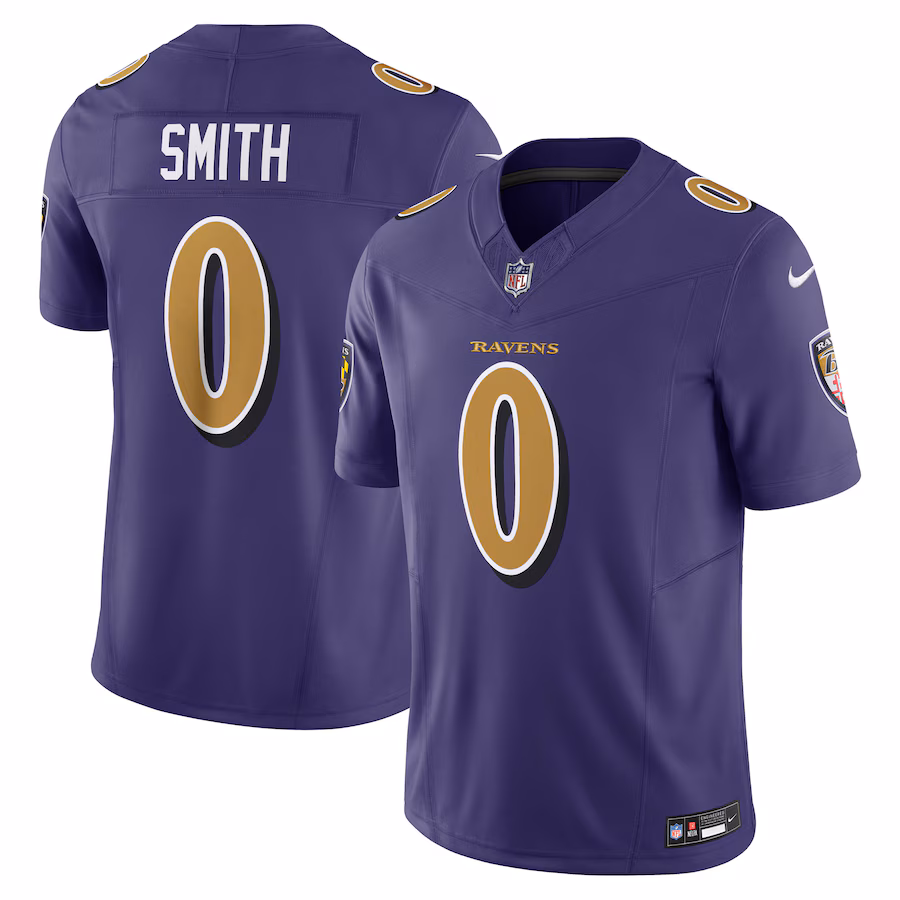Roquan Smith #0 Baltimore Ravens Vapor F.U.S.E. Limited Jersey