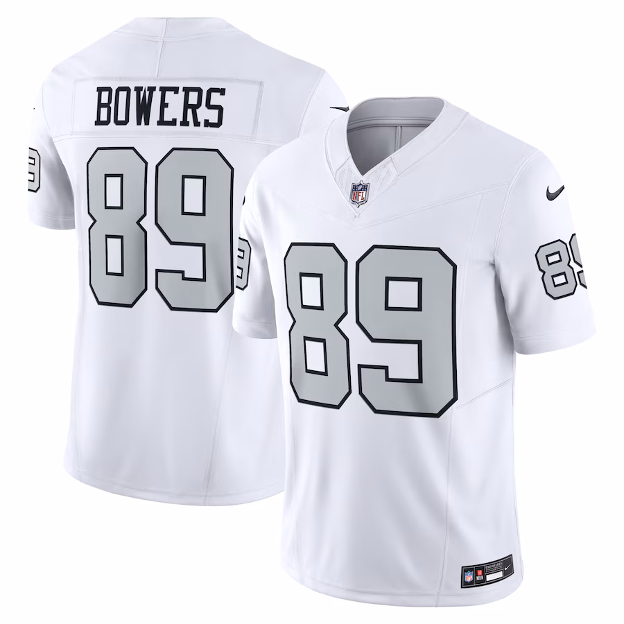 Brock Bowers #89 Las Vegas Raiders Team Vapor F.U.S.E. Limited Jersey