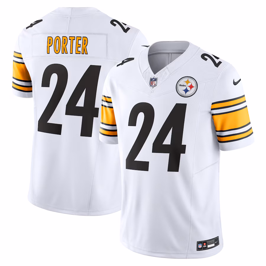 Joey Porter #24 Pittsburgh Steelers Vapor F.U.S.E. Limited Jersey - White
