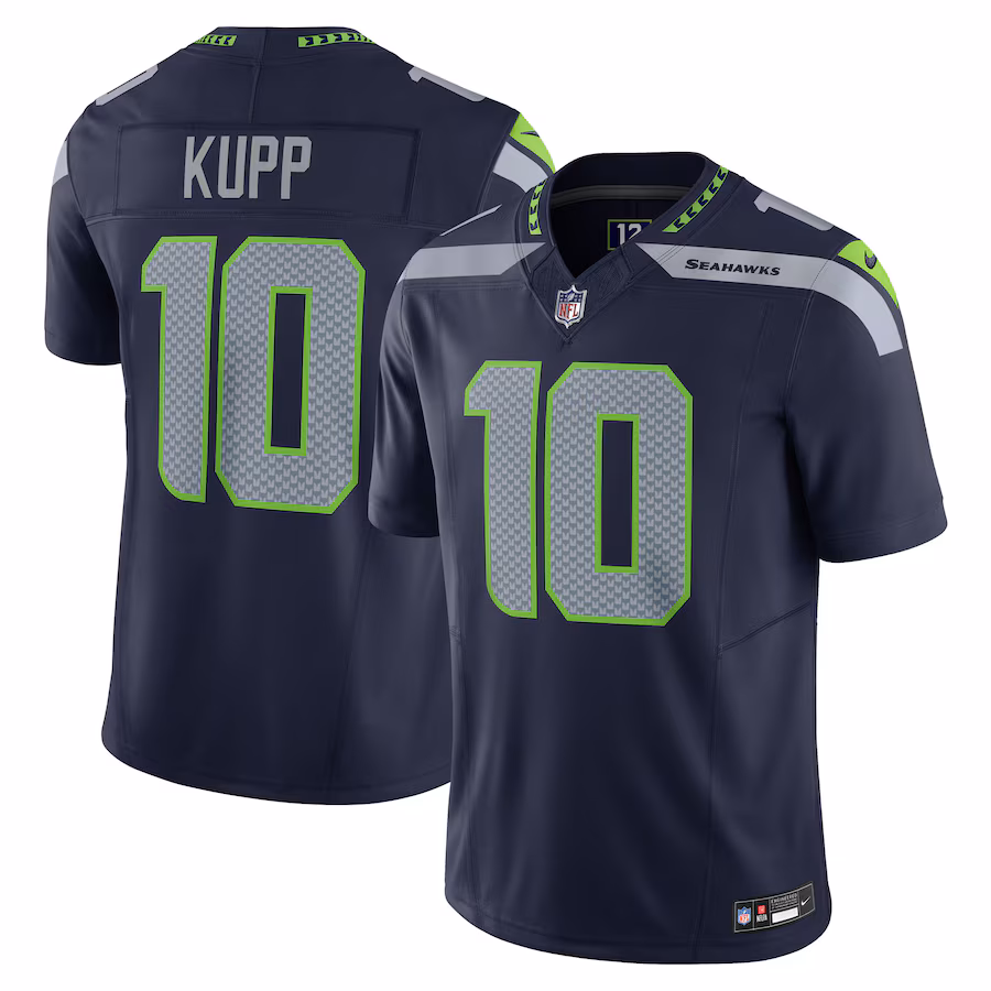 Cooper Kupp #10 Seattle Seahawks Alternate Vapor F.U.S.E. Limited Jersey - Navy
