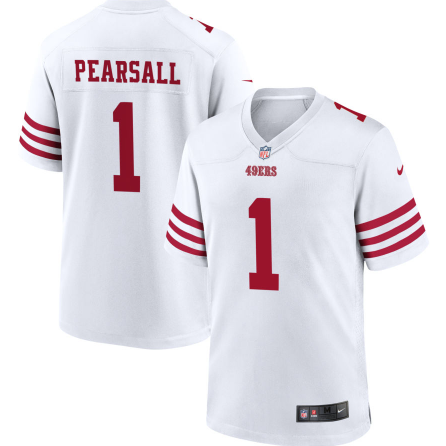 San Francisco 49ers #1 Ricky Pearsall Jersey
