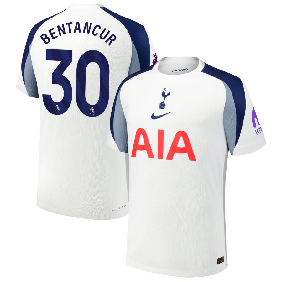 Man Tottenham Hotspur 2025/26 Home Jersey - White