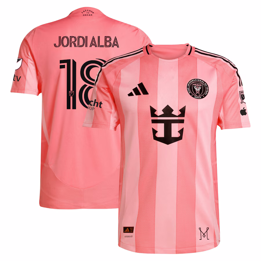 Youth Inter Miami CF 2025 Jersey - Light Pink