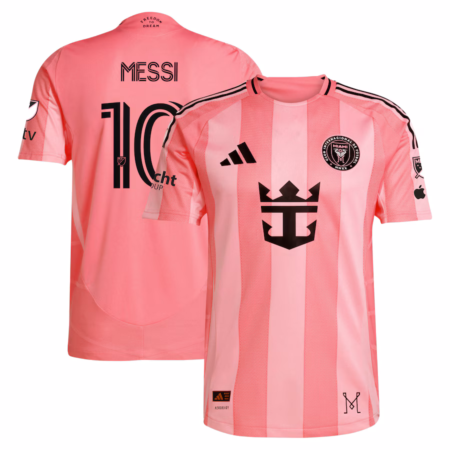 Youth Inter Miami CF 2025 Jersey - Light Pink