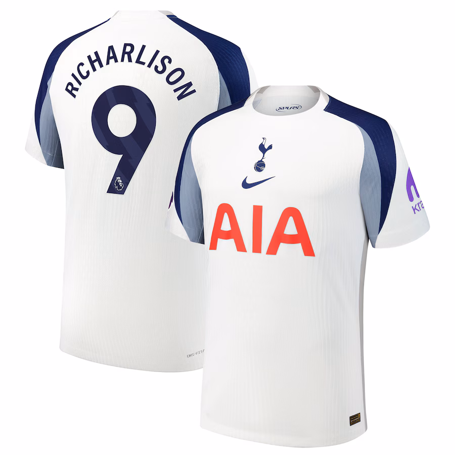 Man Tottenham Hotspur 2025/26 Home Jersey - White