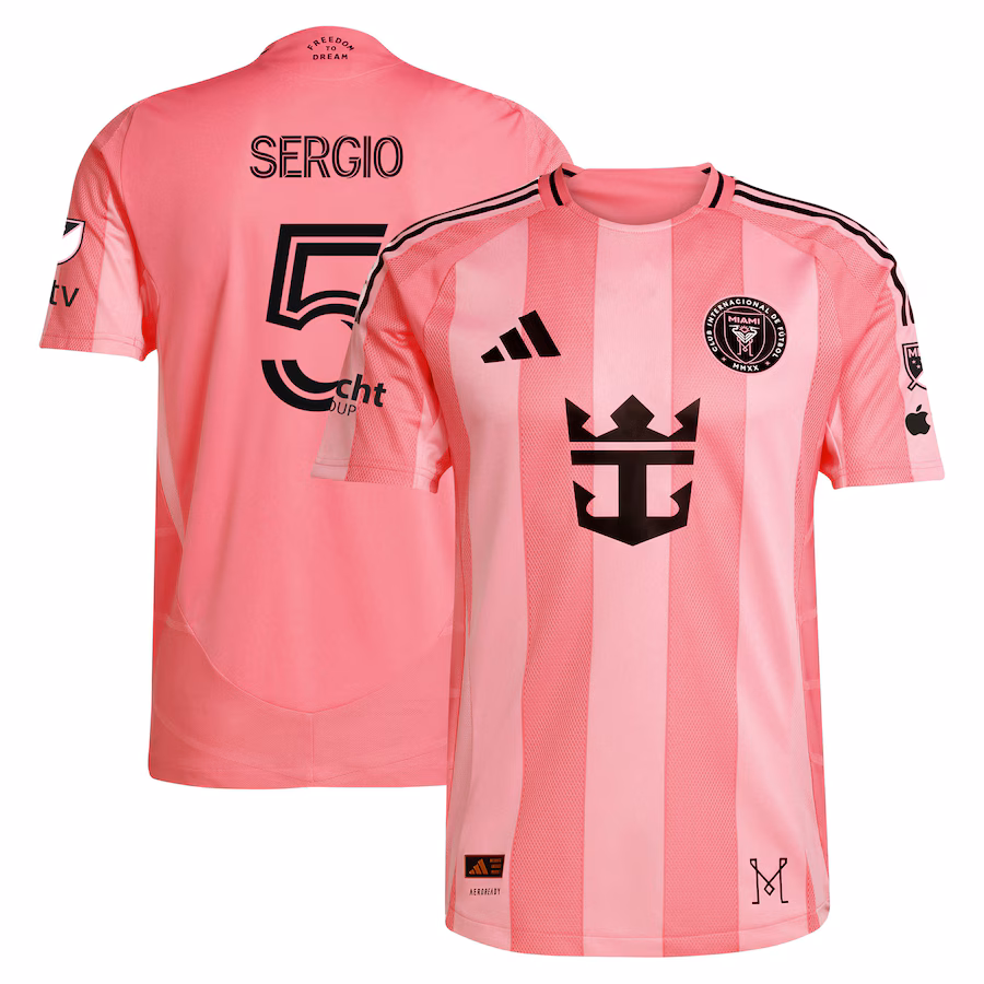 Youth Inter Miami CF 2025 Jersey - Light Pink