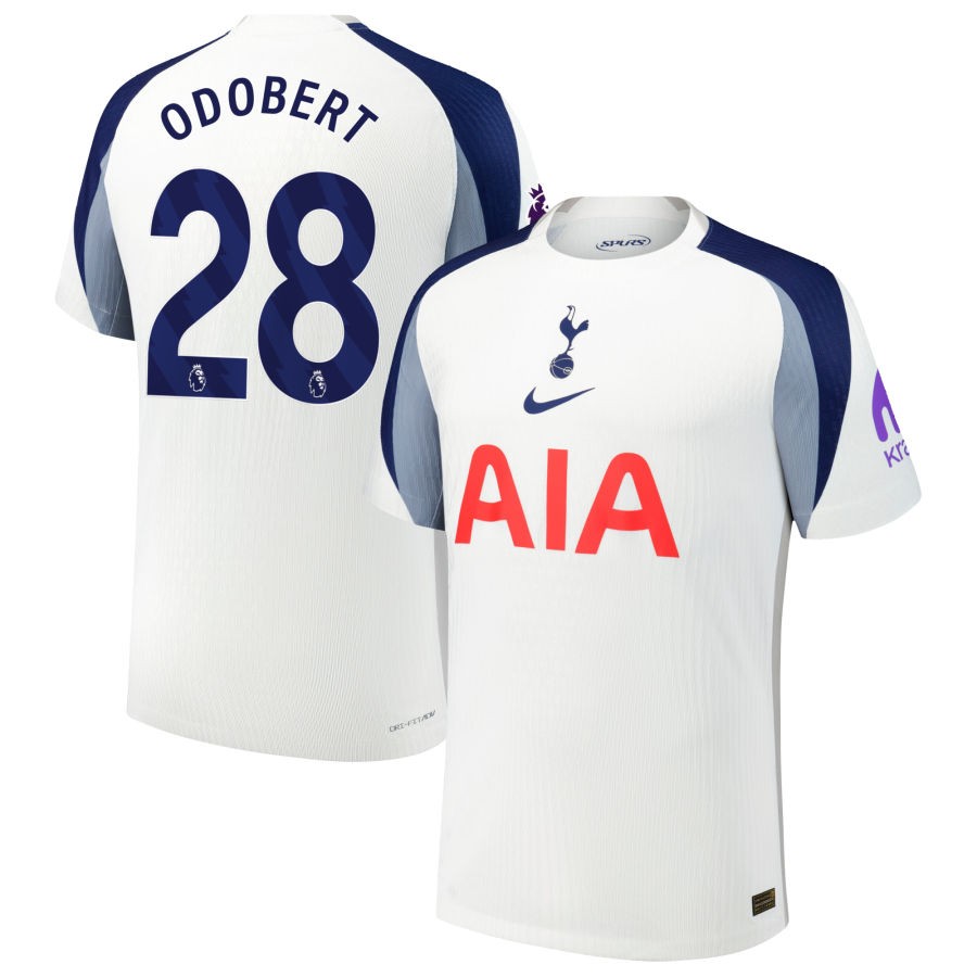 Man Tottenham Hotspur 2025/26 Home Jersey - White