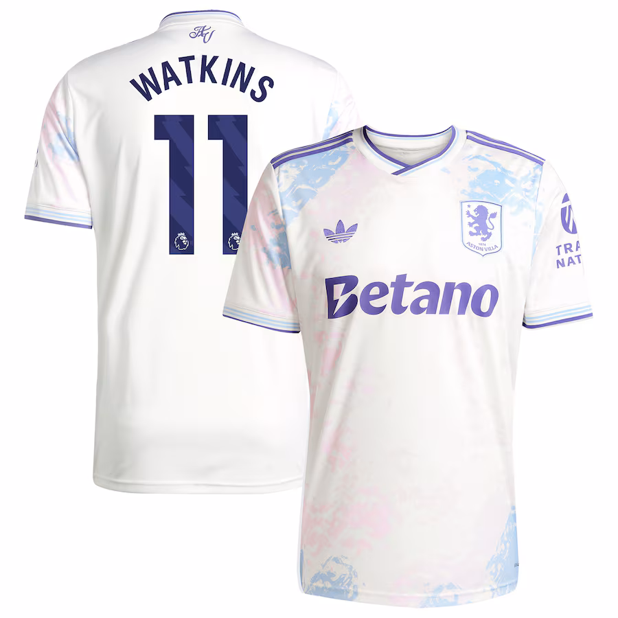 Youth Aston Villa 2025/26 Jersey - white