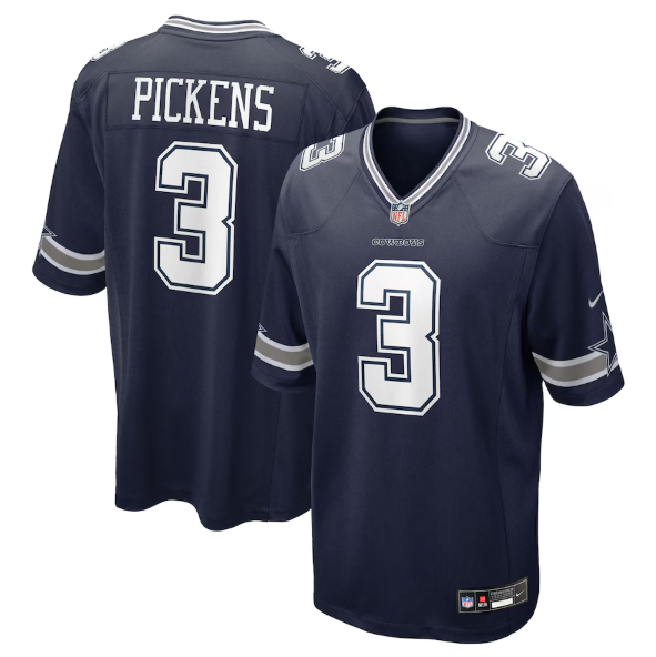 Dallas Cowboys #3 George Pickens Jersey