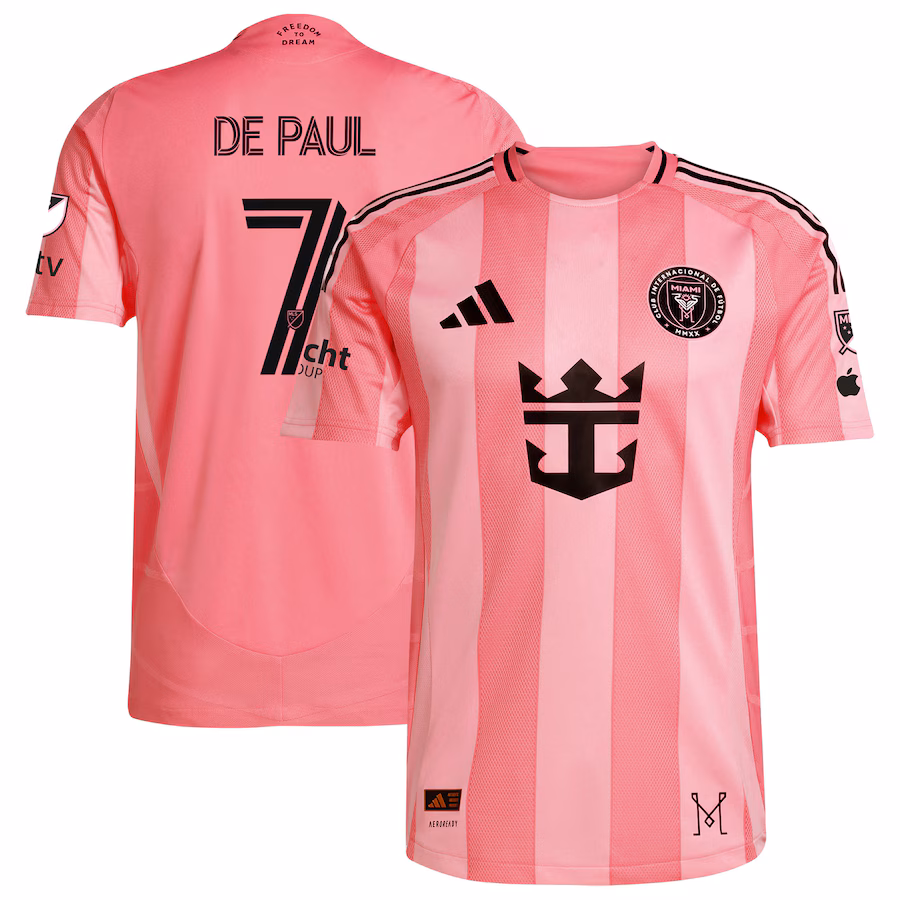Youth Inter Miami CF 2025 Jersey - Light Pink