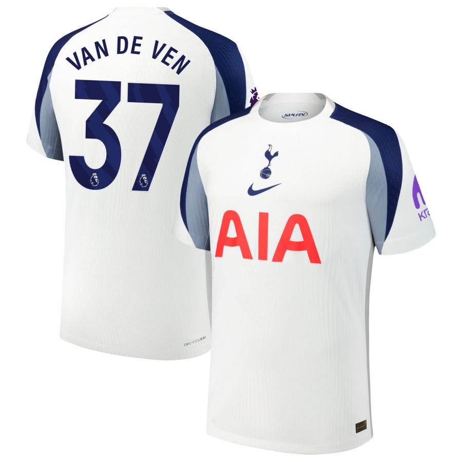 Man Tottenham Hotspur 2025/26 Home Jersey - White