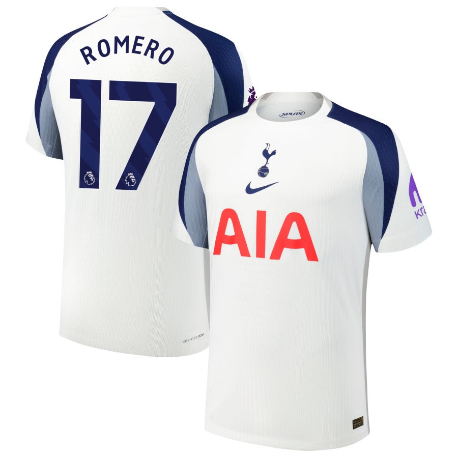 Man Tottenham Hotspur 2025/26 Home Jersey - White