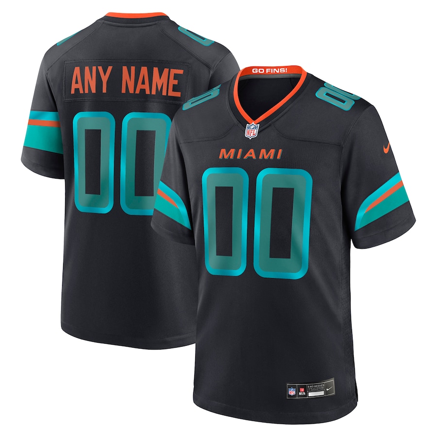 Custom Dolphins 2025 F.U.S.E. “Rivalries”Vapor Stitched Jersey