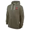 Chicago Bears 2025 Salute to Service Sideline Standard Issue Dri-FIT Hoodie - Olive