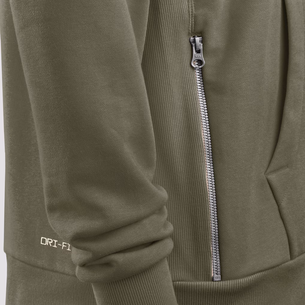 New England Patriots 2025 Salute to Service Sideline Standard Issue Dri-FIT Hoodie - Olive