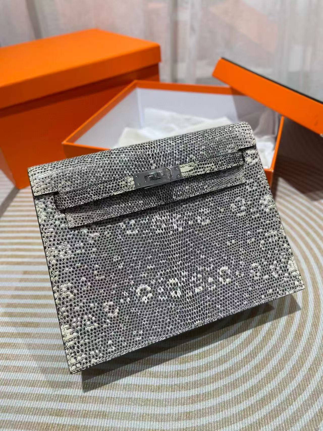 Advanced customization Kelly 25 Lizard skin - MOVEMENTARTISAN