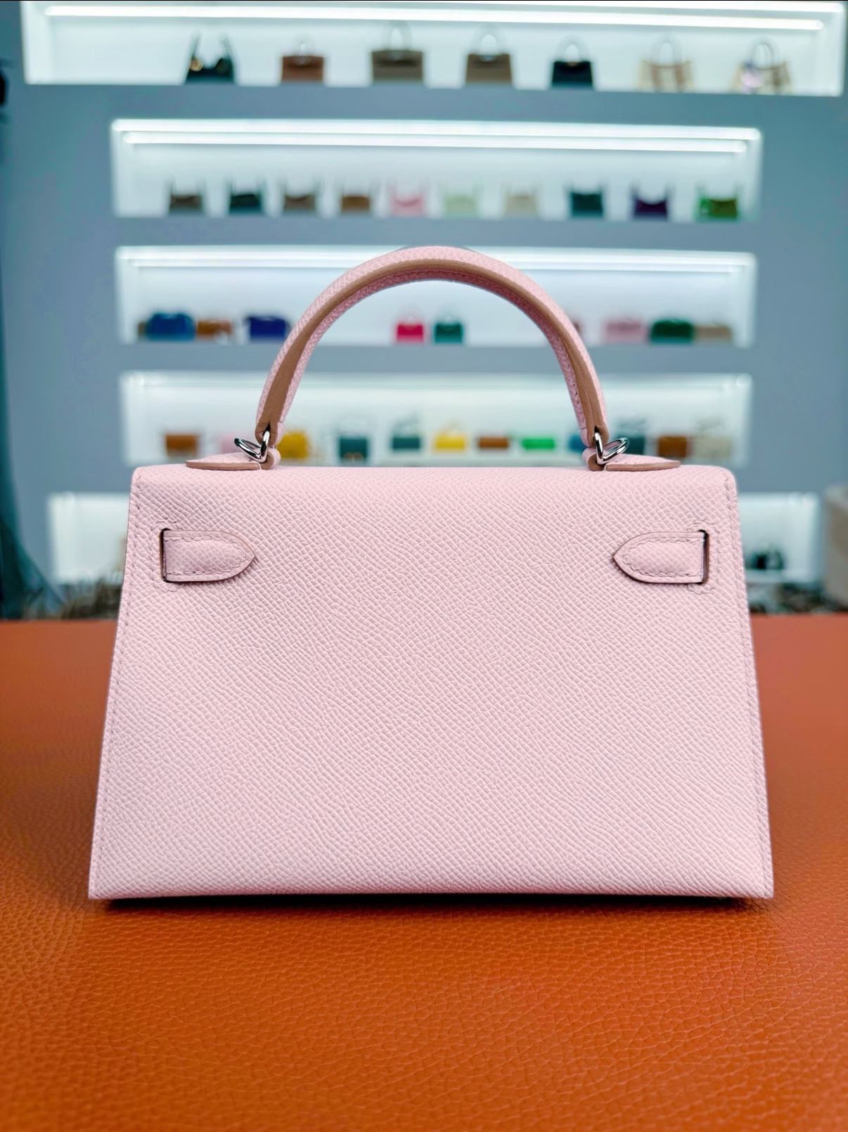 Kelly Mini 2 Sakura Pink Silver Buckle Custom - MOVEMENTARTISAN