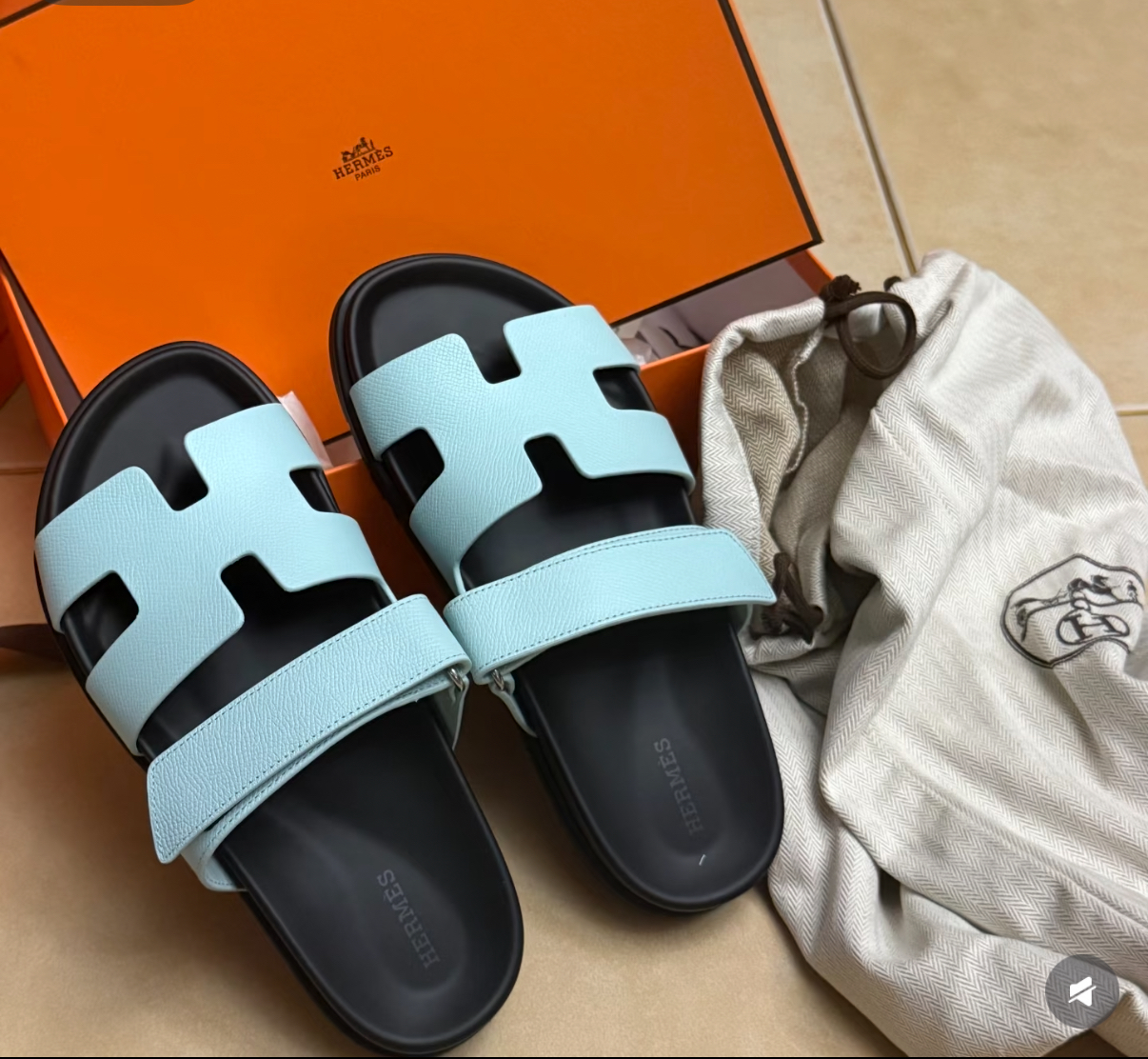 Men's slippers light blue - MOVEMENTARTISAN