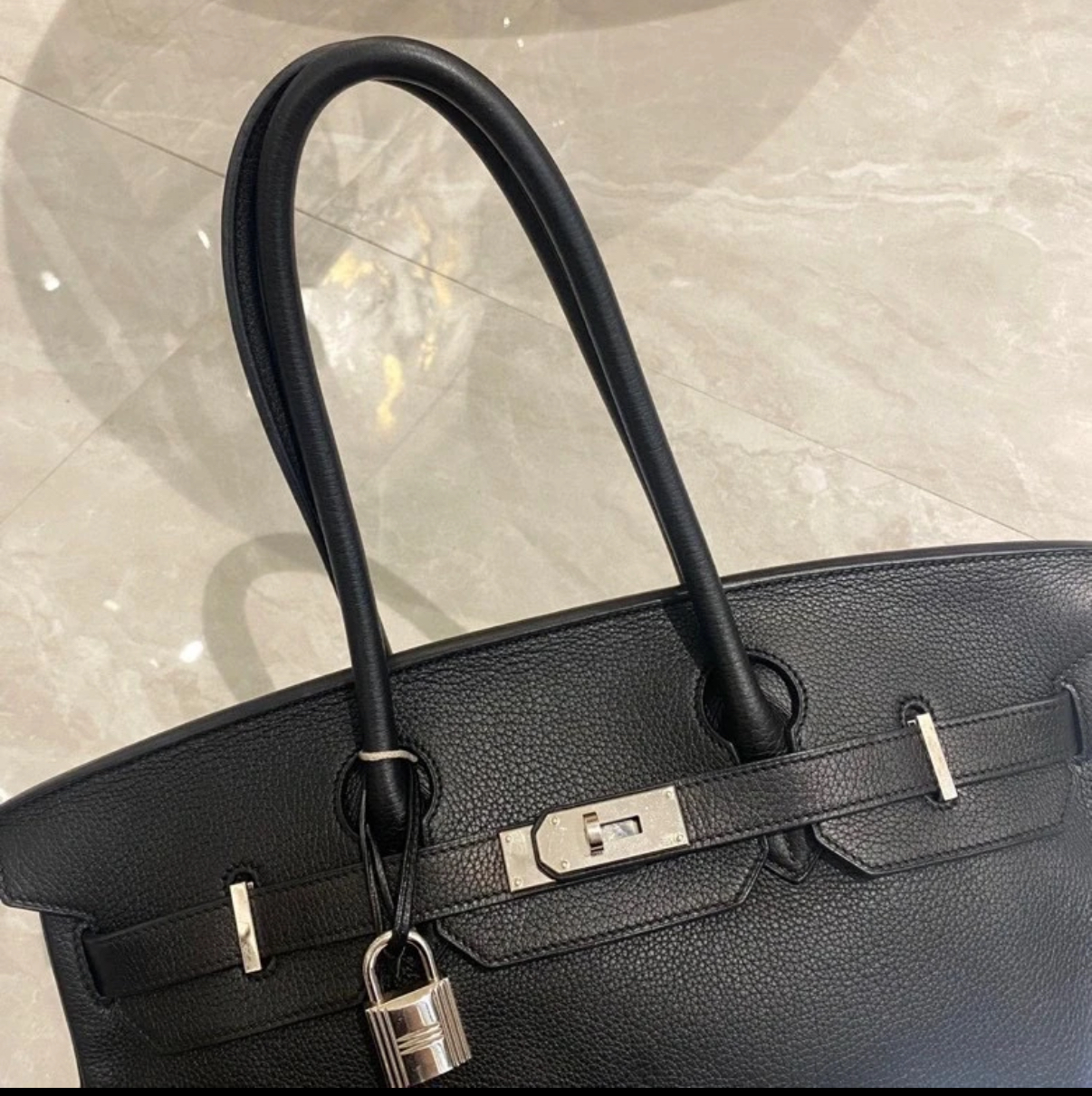 Birkin JPG 29 black silver buckle custom - MOVEMENTARTISAN