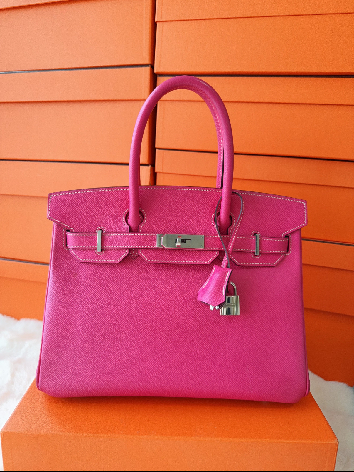 Birkin 25-30 Rose Bonbon EPSON custom - MOVEMENTARTISAN