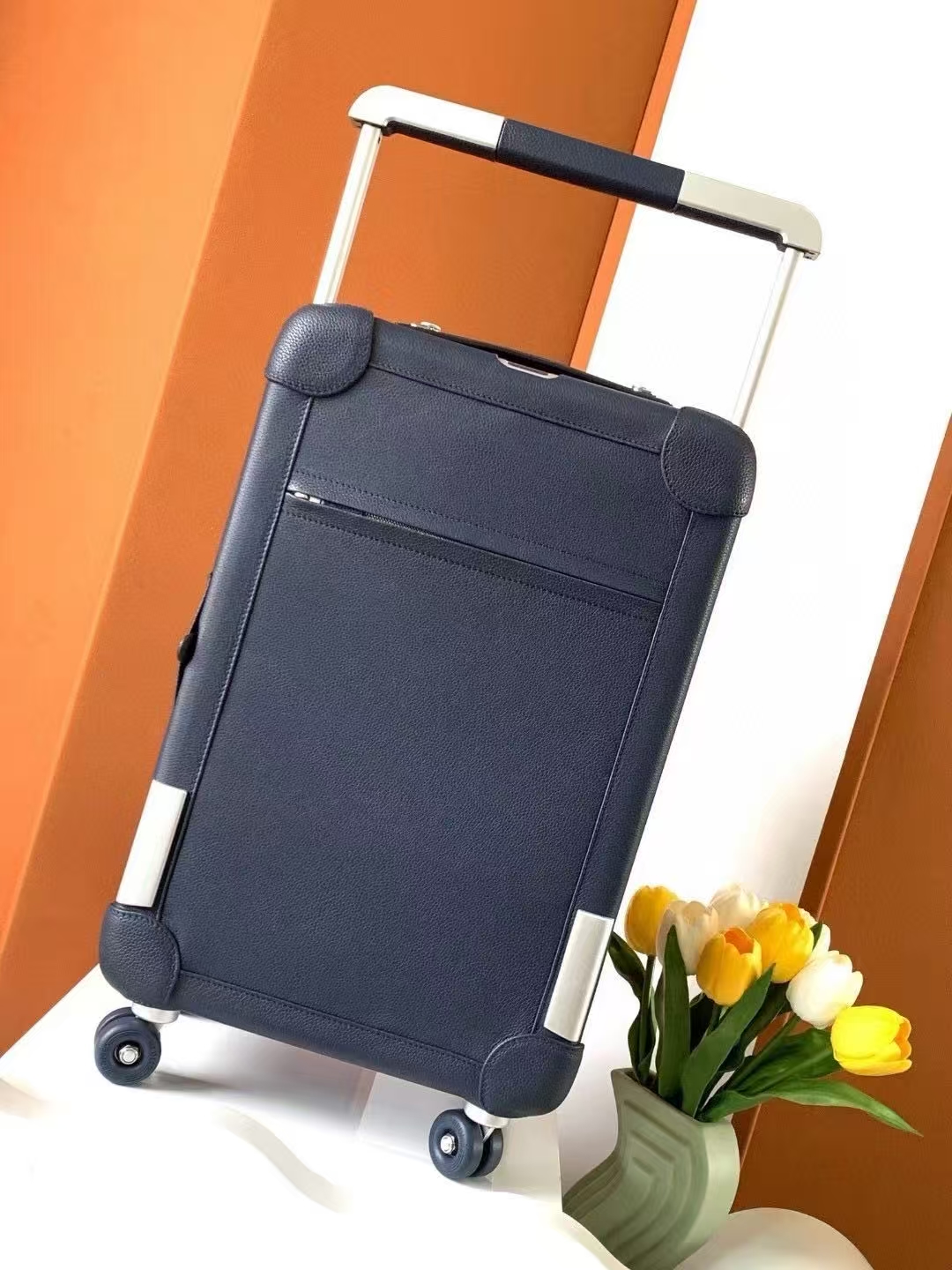 black suitcase - MOVEMENTARTISAN