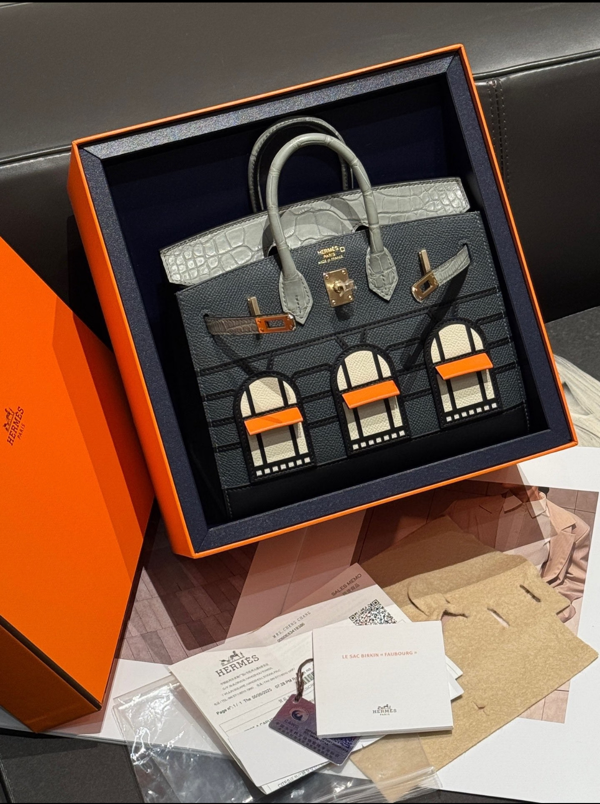 Advanced customization Birkin 20-25 crocodile skin - MOVEMENTARTISAN