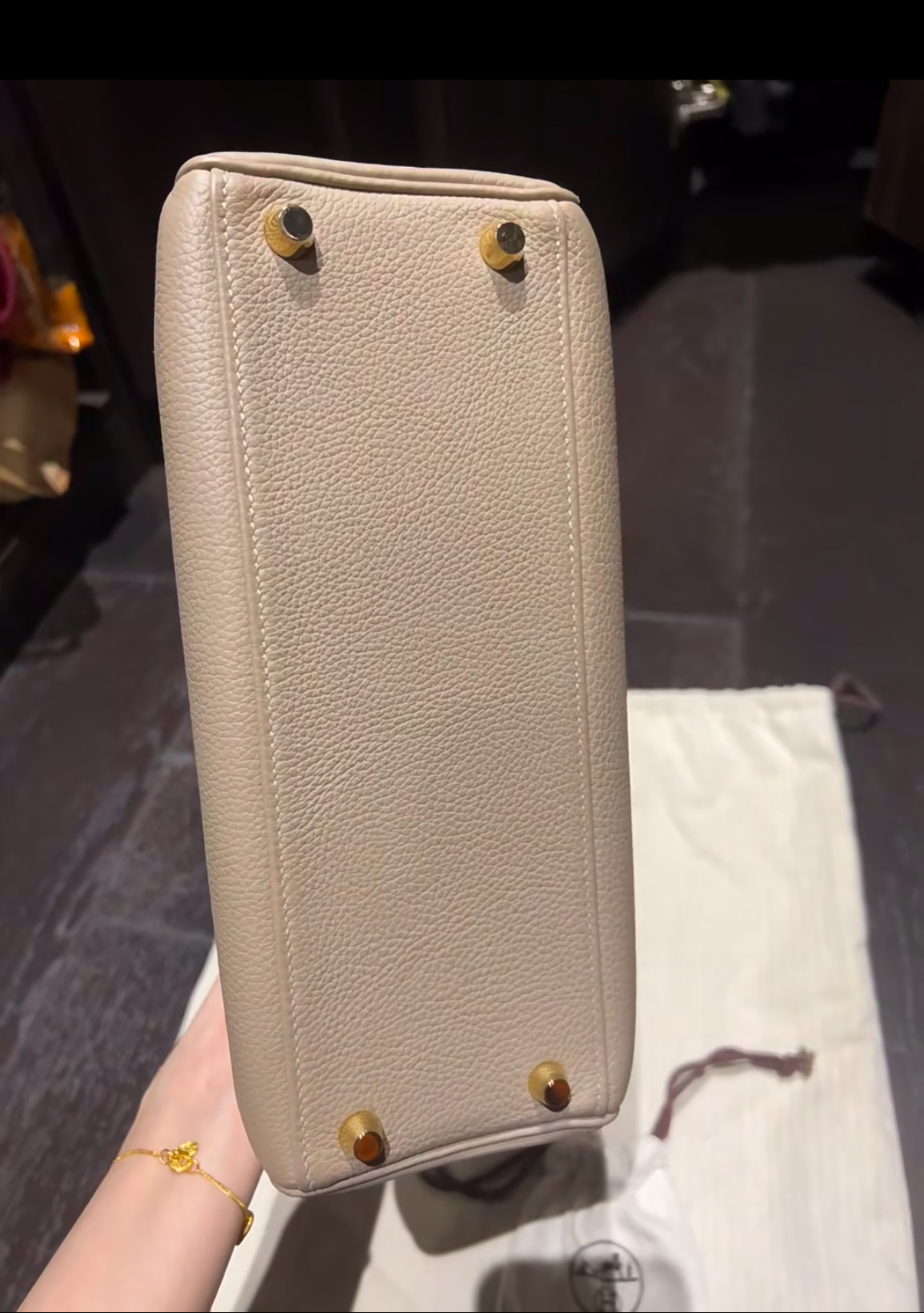 kelly 25 TOGO leather customization - MOVEMENTARTISAN